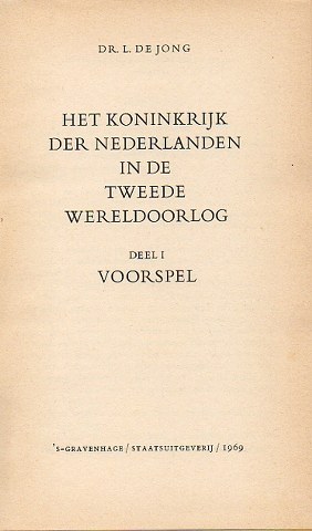 Cover of Het Koninkrijk der Nederlanden in de tweede wereldoorlog 1