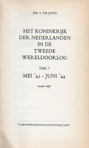Cover of Het Koninkrijk der Nederlanden in de tweede wereldoorlog 7.2