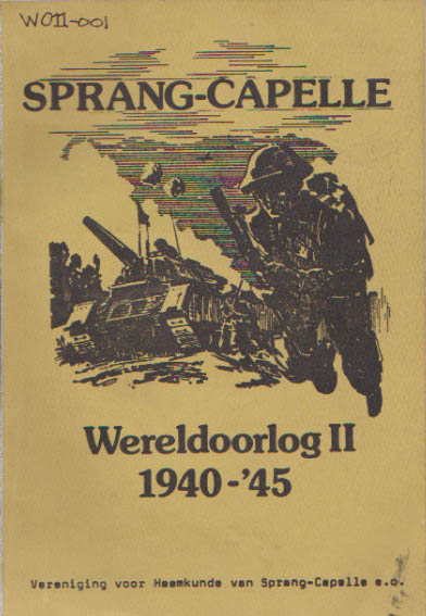Cover of Sprang-Capelle Wereldoorlog II 1940 -1945
