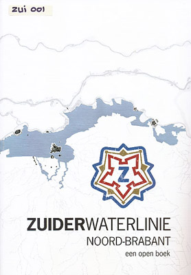 Cover of Zuiderwaterlinie Noord Brabant een open boek